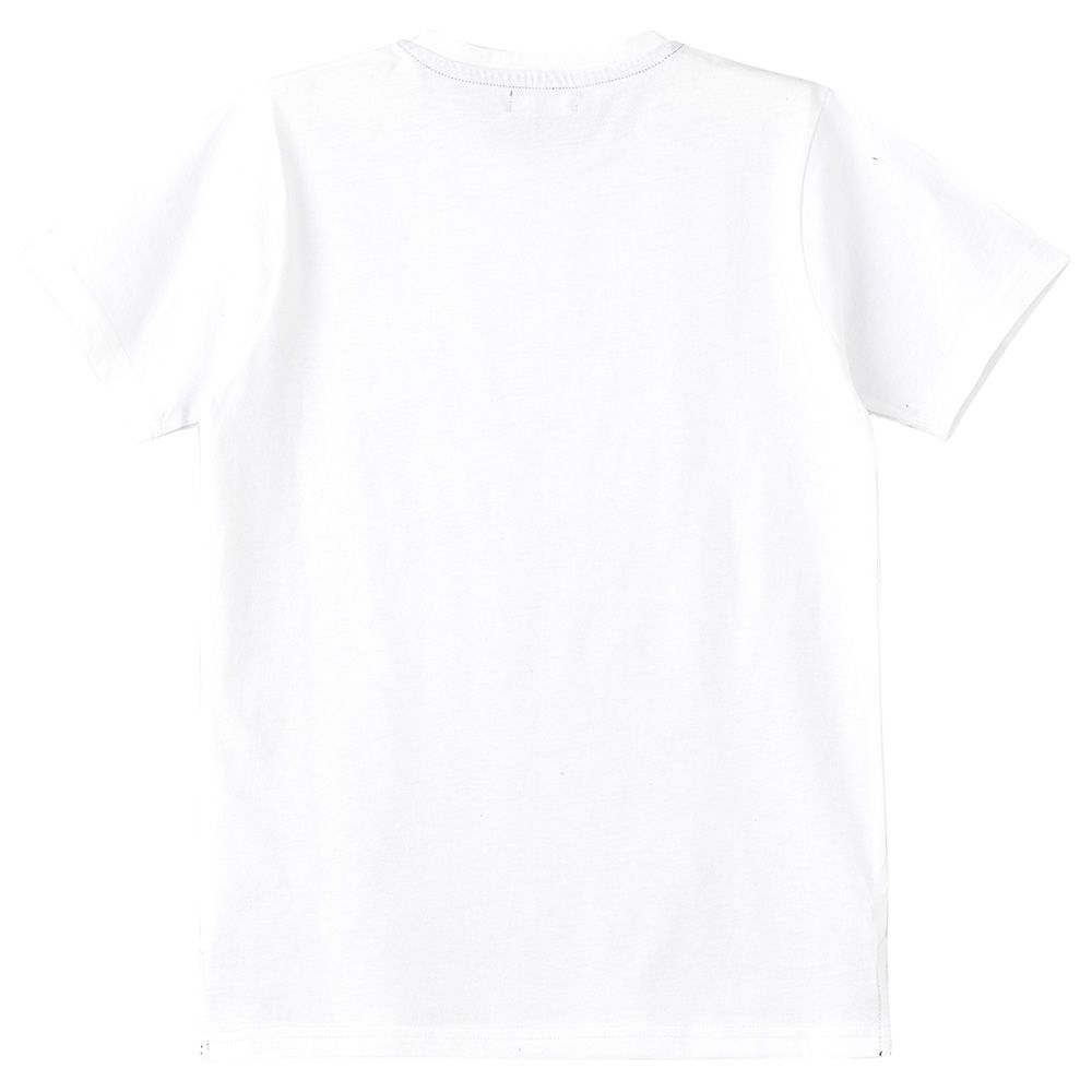 Jam - Boy's Summer Style Short-Sleeve Tee - White