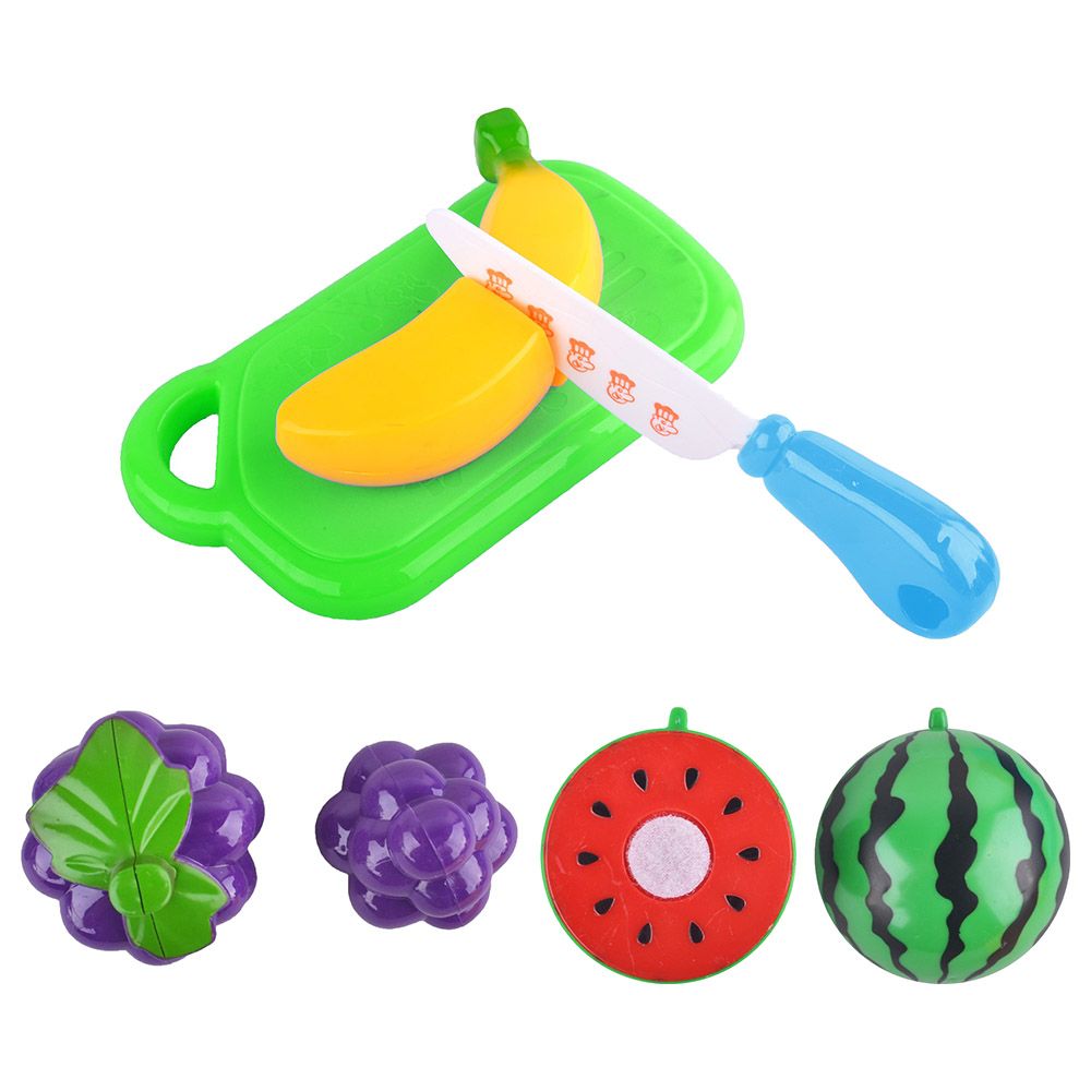 Kidzpro - Fruit & Vegetables Set - 8pcs - Color May Vary