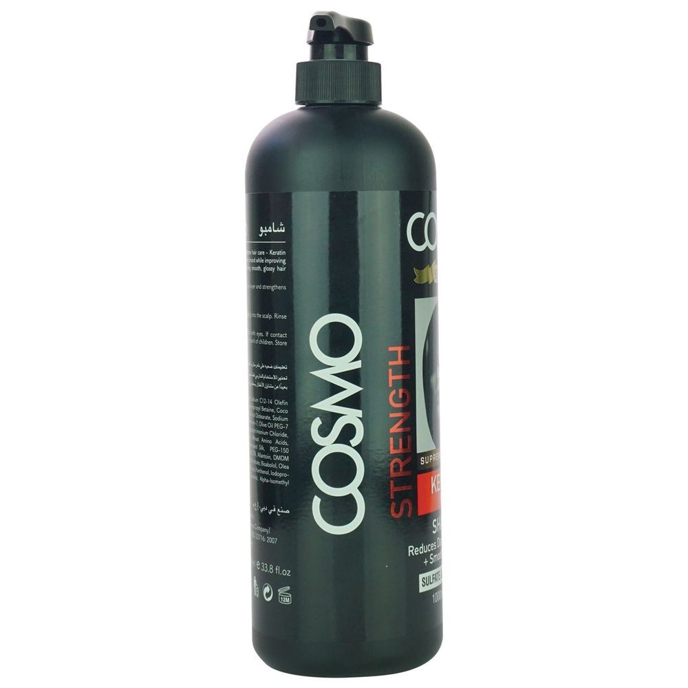 Cosmo - Keratin Plus Shampoo - 1000ml