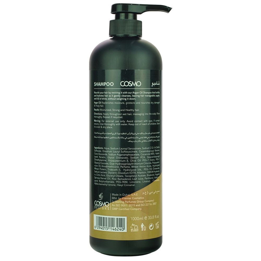 Cosmo - Argan Oil Shampoo - 1000ml