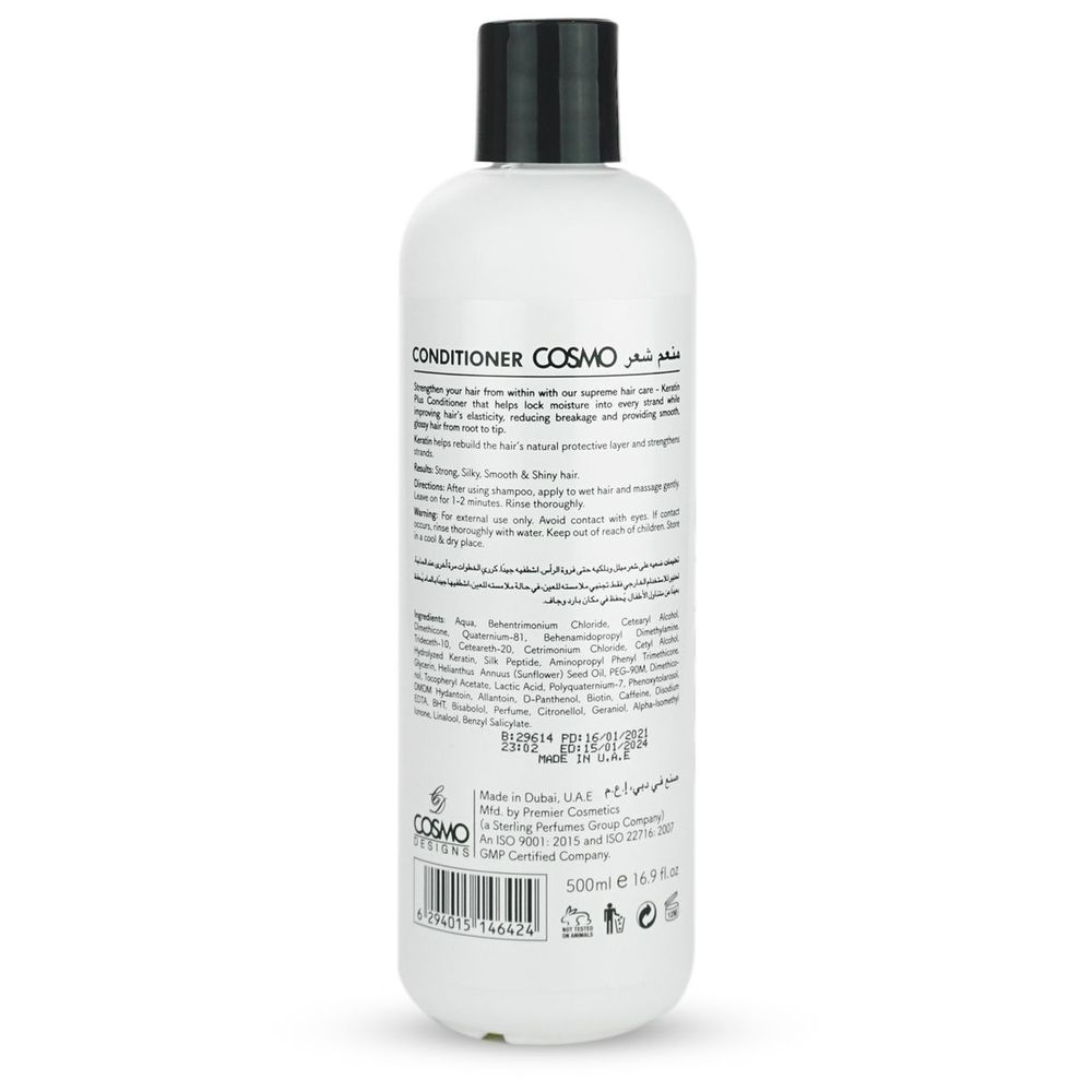 Cosmo - Keratin Plus Conditioner - 500ml