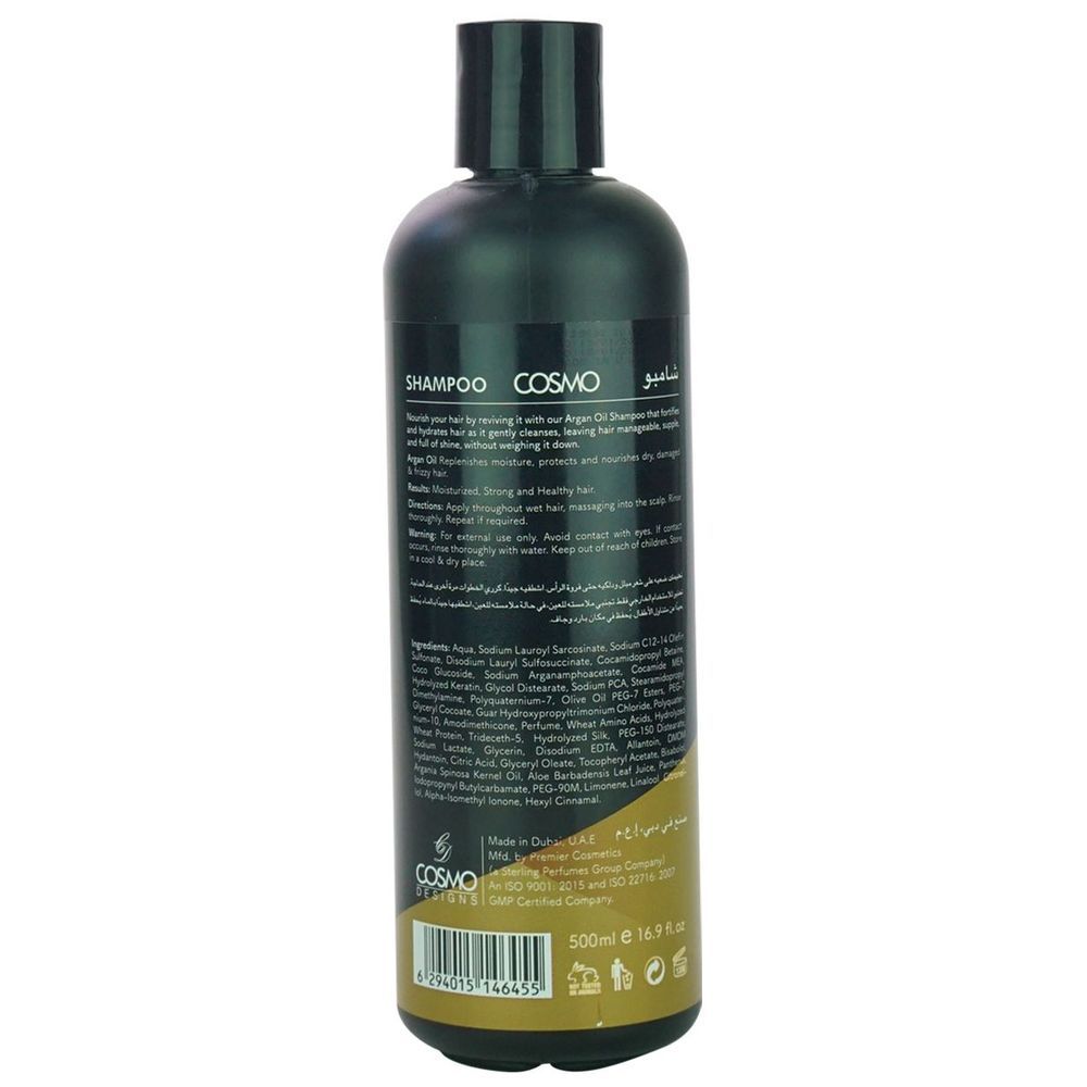 Cosmo - Argan Oil Shampoo - 500ml