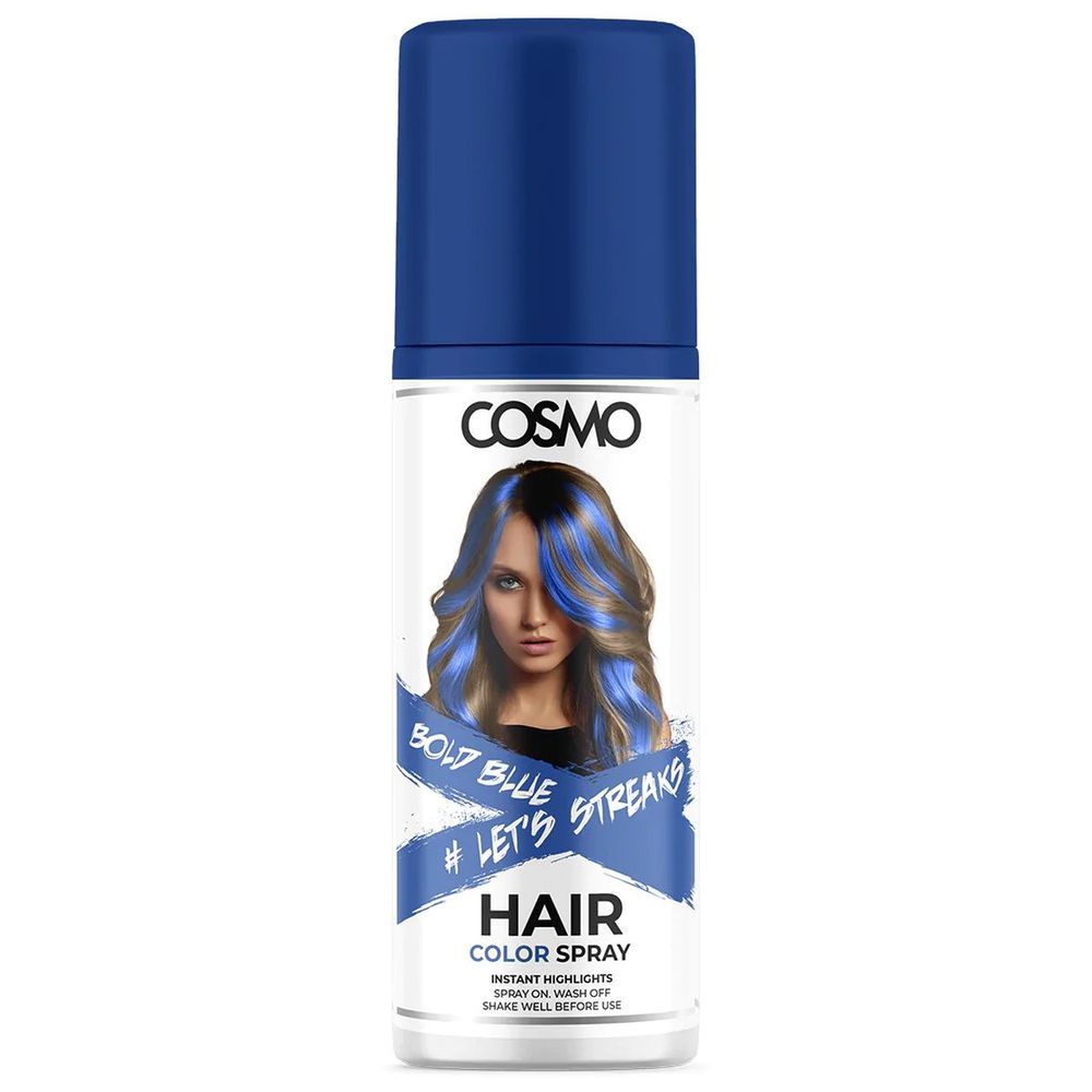 Cosmo - Hair Color Spray - Bold Blue - 100ml