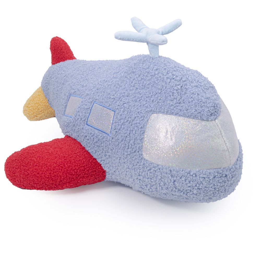 Toto Toys - Stuffed Throw Pillow - Aeroplane - 60 cm