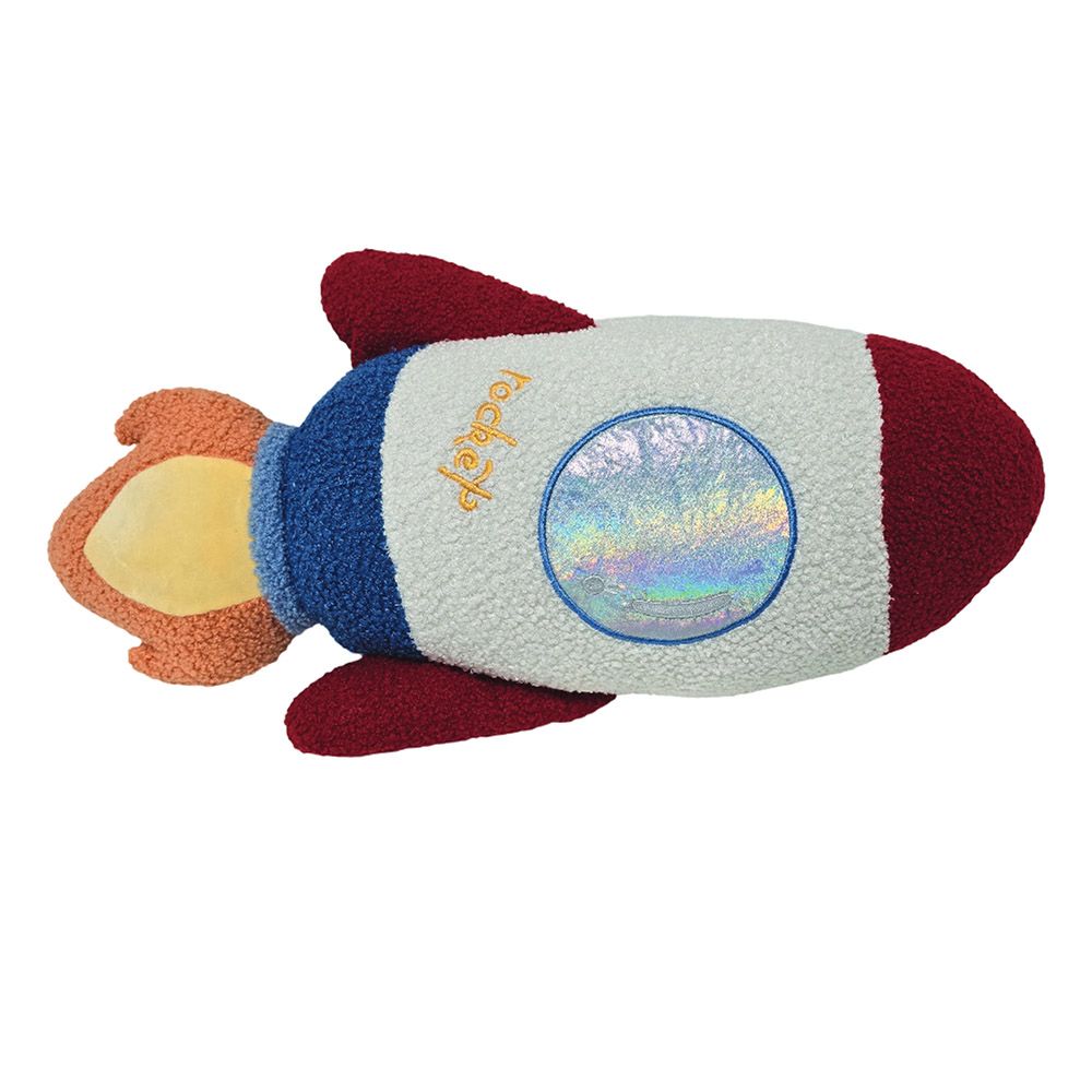 Toto Toys - Stuffed Throw Pillow - Rocket - 60 cm