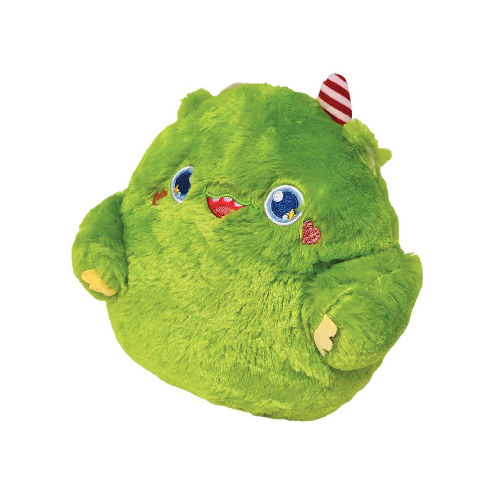 Toto Toys - Plush Cushion - Monster - Green - 40 cm