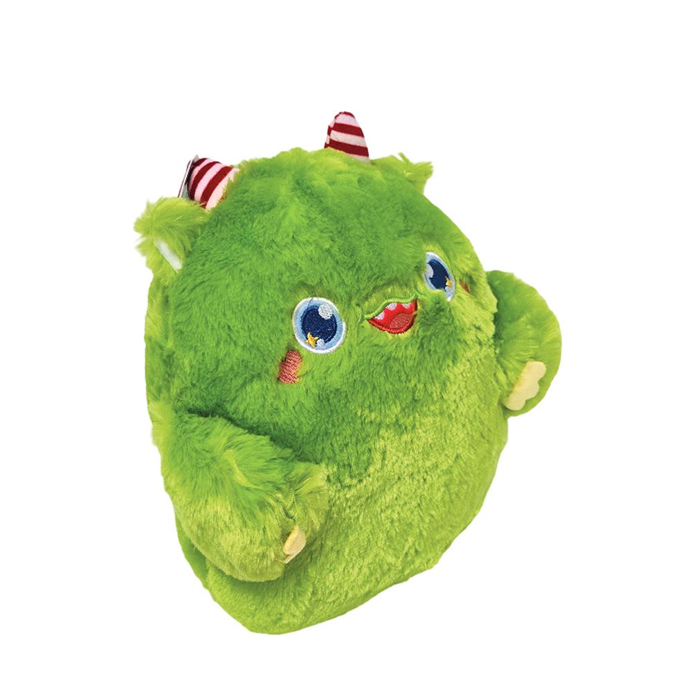 Toto Toys - Plush Cushion - Monster - Green - 40 cm