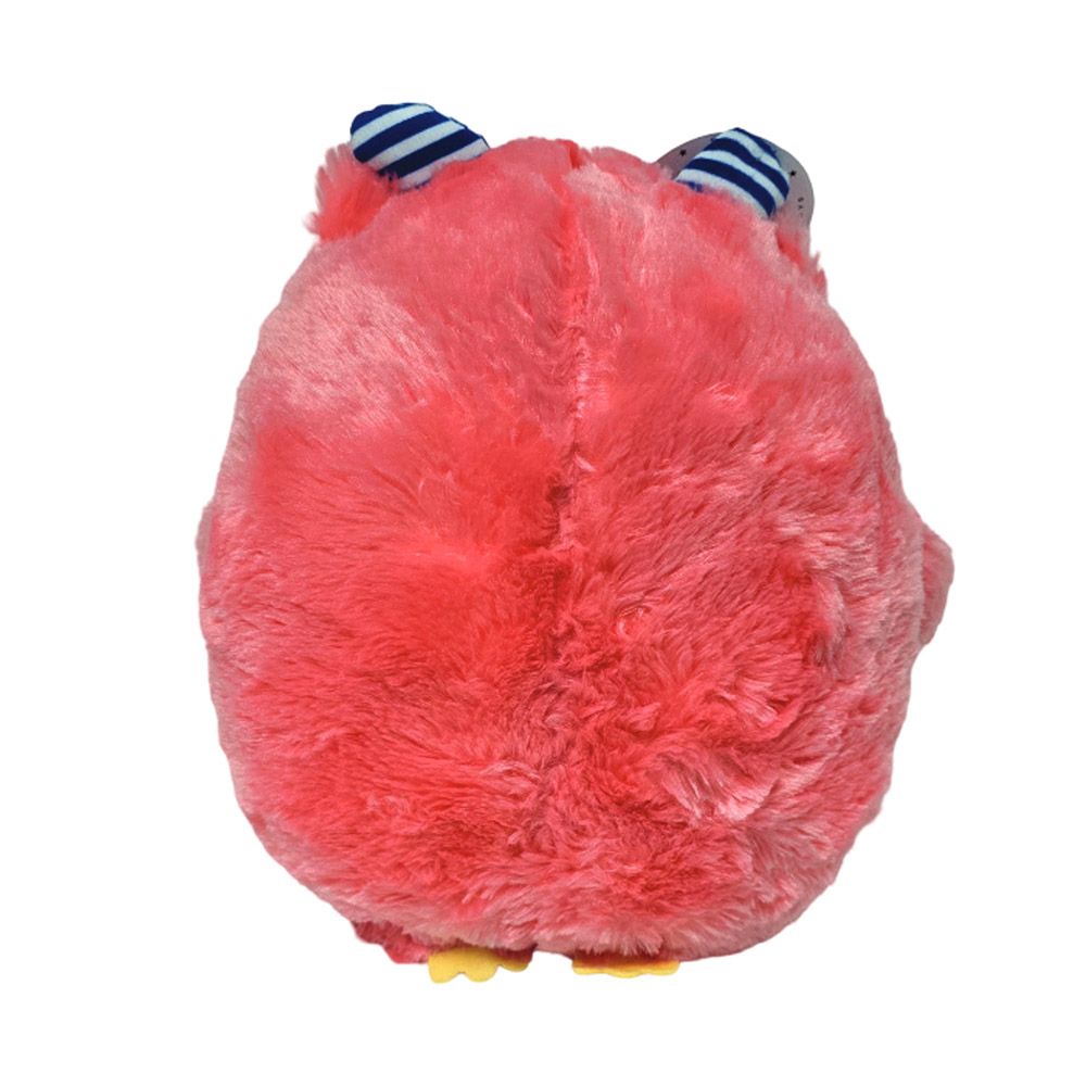 Toto Toys - Plush Cushion - Monster - Pink - 40 cm