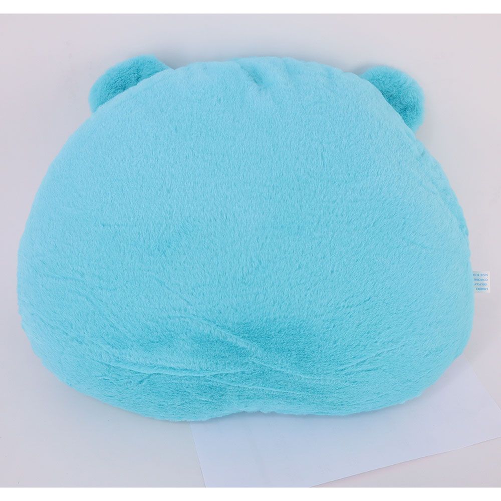 Toto Toys - Plush Cushion - Teddy Bear - Blue - 40 cm