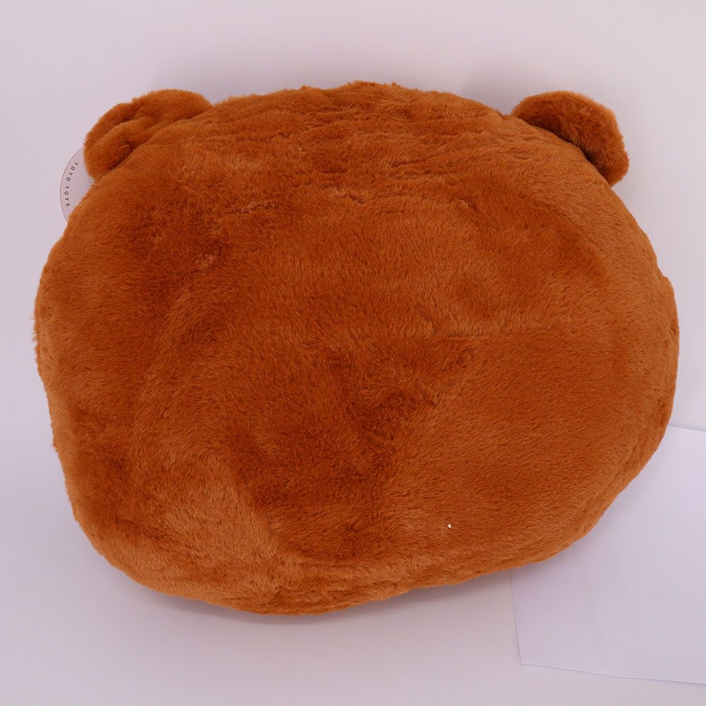 Toto Toys - Plush Cushion - Teddy Bear - Brown - 40 cm