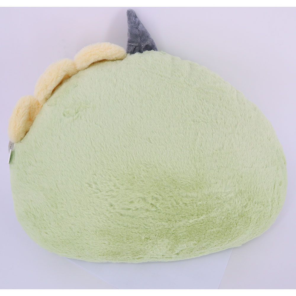 Toto Toys - Plush Cushion - Dinosaur - Green - 40 cm