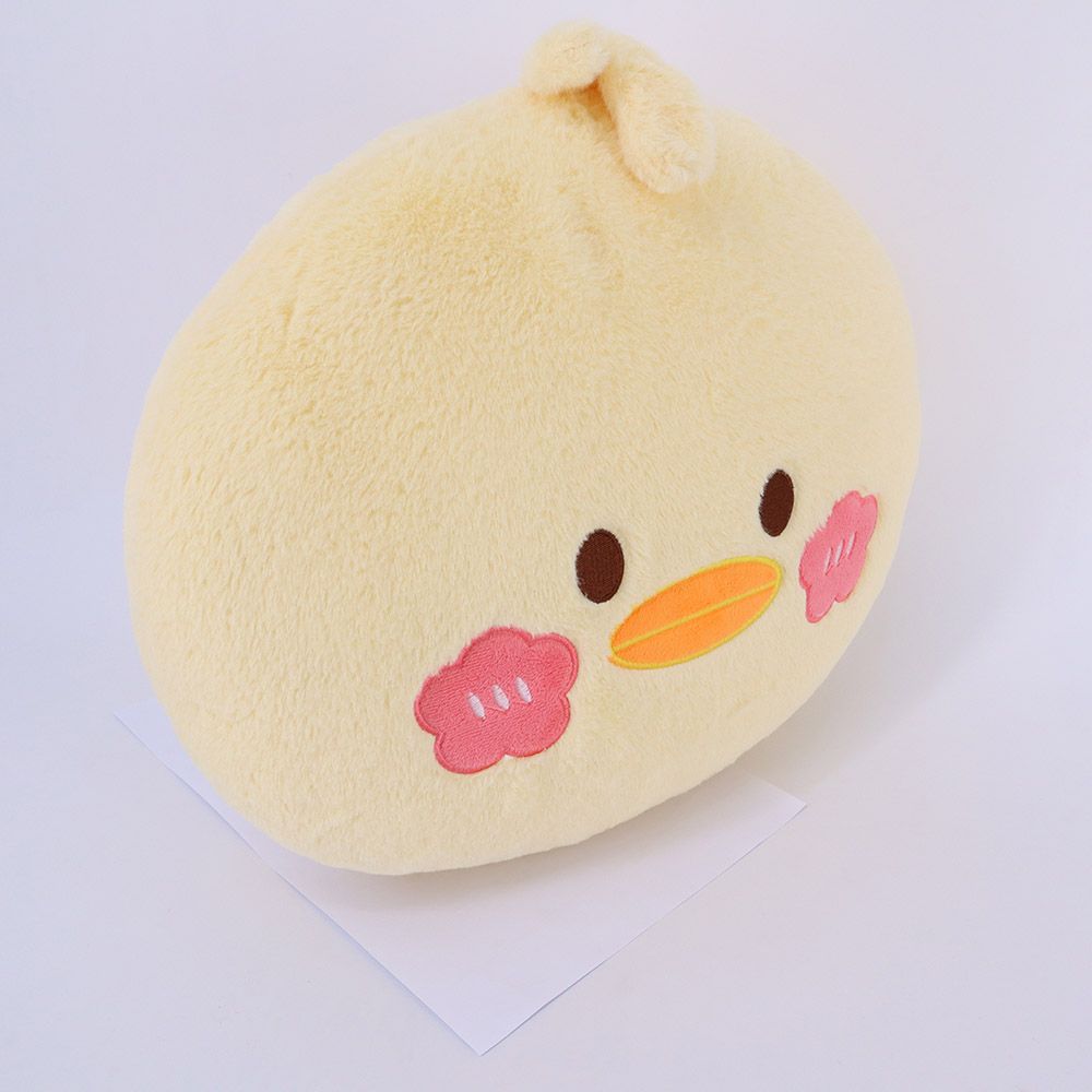 Toto Toys - Plush Cushion - Duck - Yellow - 40 cm