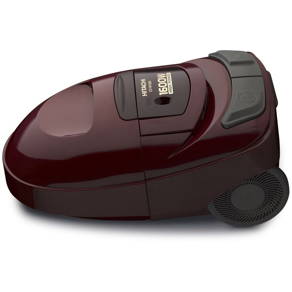 Hitachi - Bagless Canister Vacuum Cleaner - Red - 1600 W - CV-W1600WR