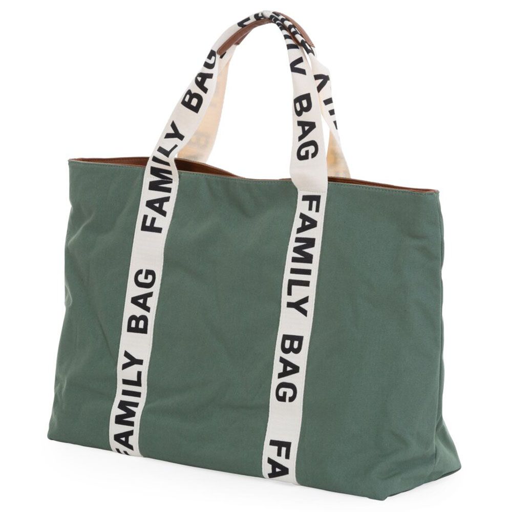 Childhome - Signature Canvas Family Bag - Green