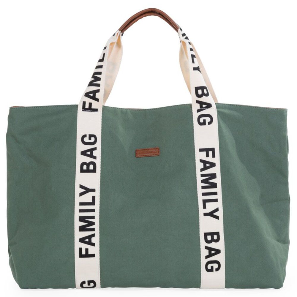 Childhome - Signature Canvas Family Bag - Green