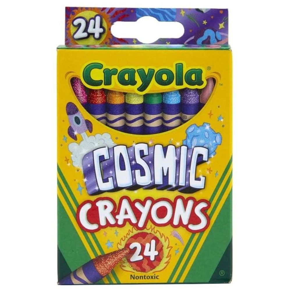 Crayola - Cosmic Crayons - 24pcs