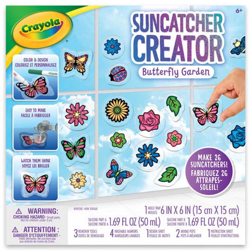 Crayola - Suncatcher Creator Butterfly Garden Kit