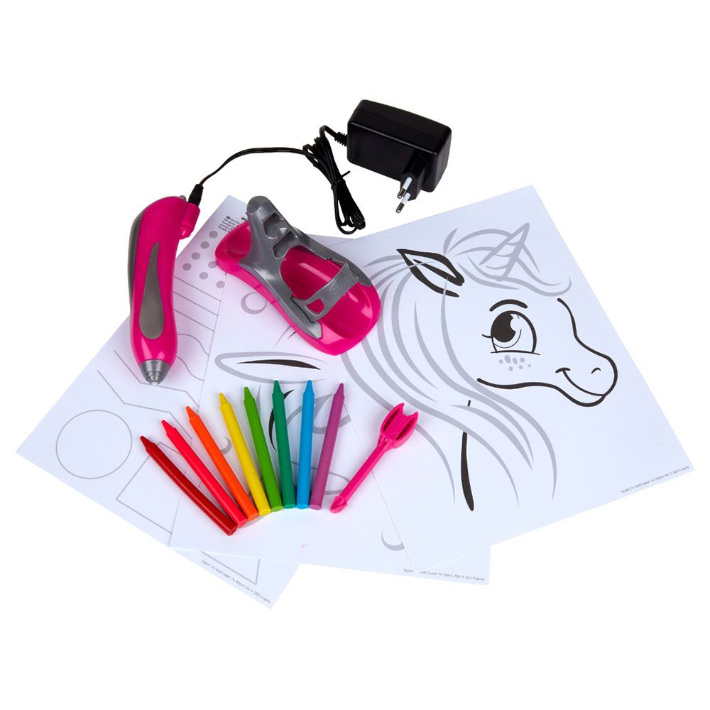 Crayola - Unicorn Style Neon Crayon Melter Tween Craft Kit