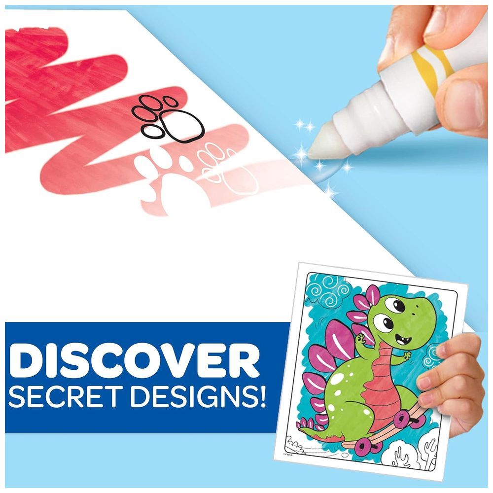 Crayola - Color Wonder Dinosaur Colouring Set