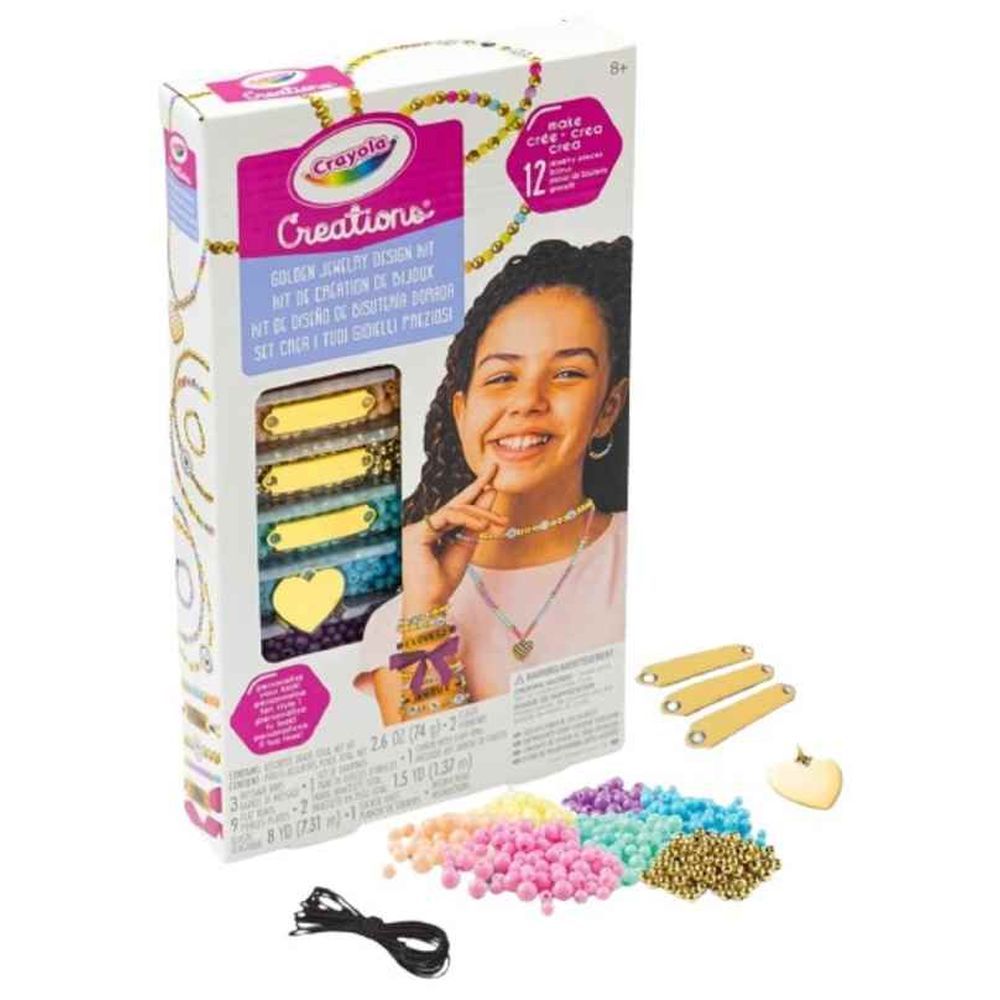 Crayola - Creations Golden Jewellery Set