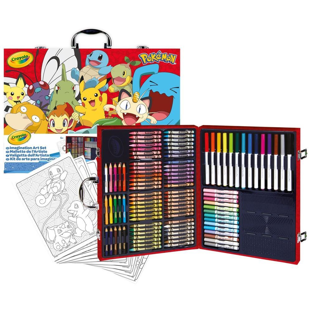 Crayola - Pokemon Creative Art Set Case