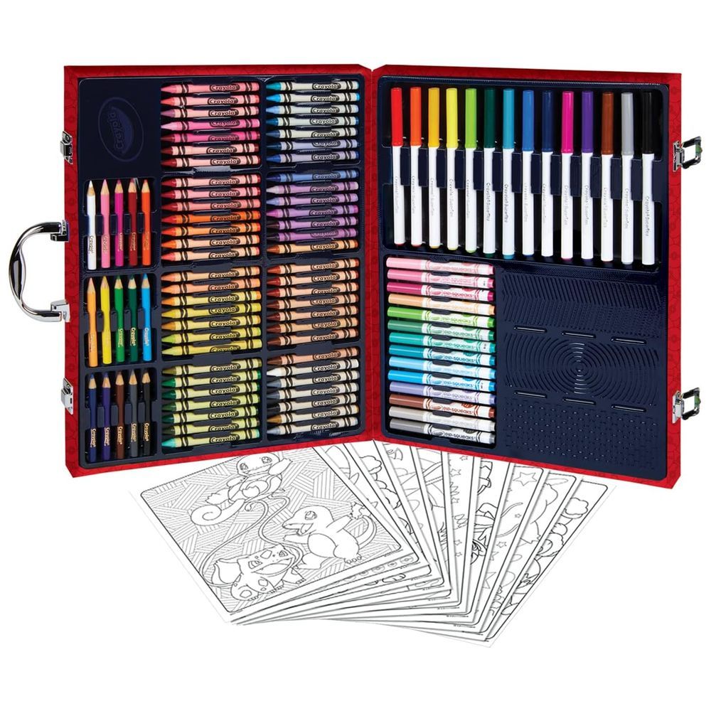 Crayola - Pokemon Creative Art Set Case