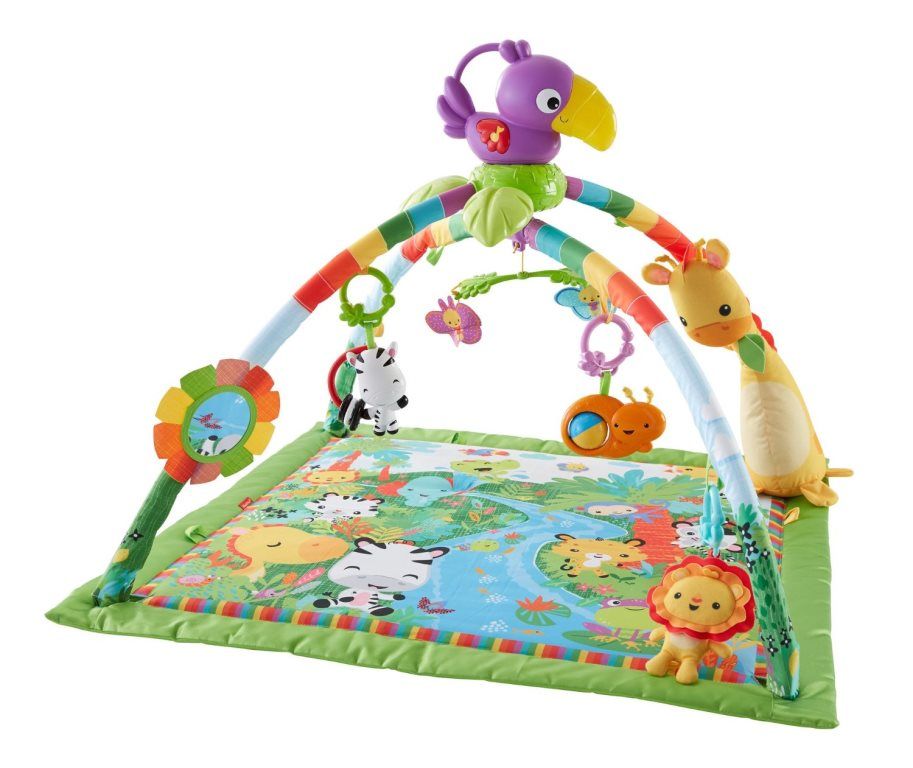 Fisher-Price - Rainforest Music & Lights Deluxe Gym