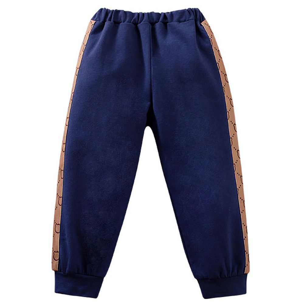 Sugar Rush - Solid Regular Joggers - Navy Blue