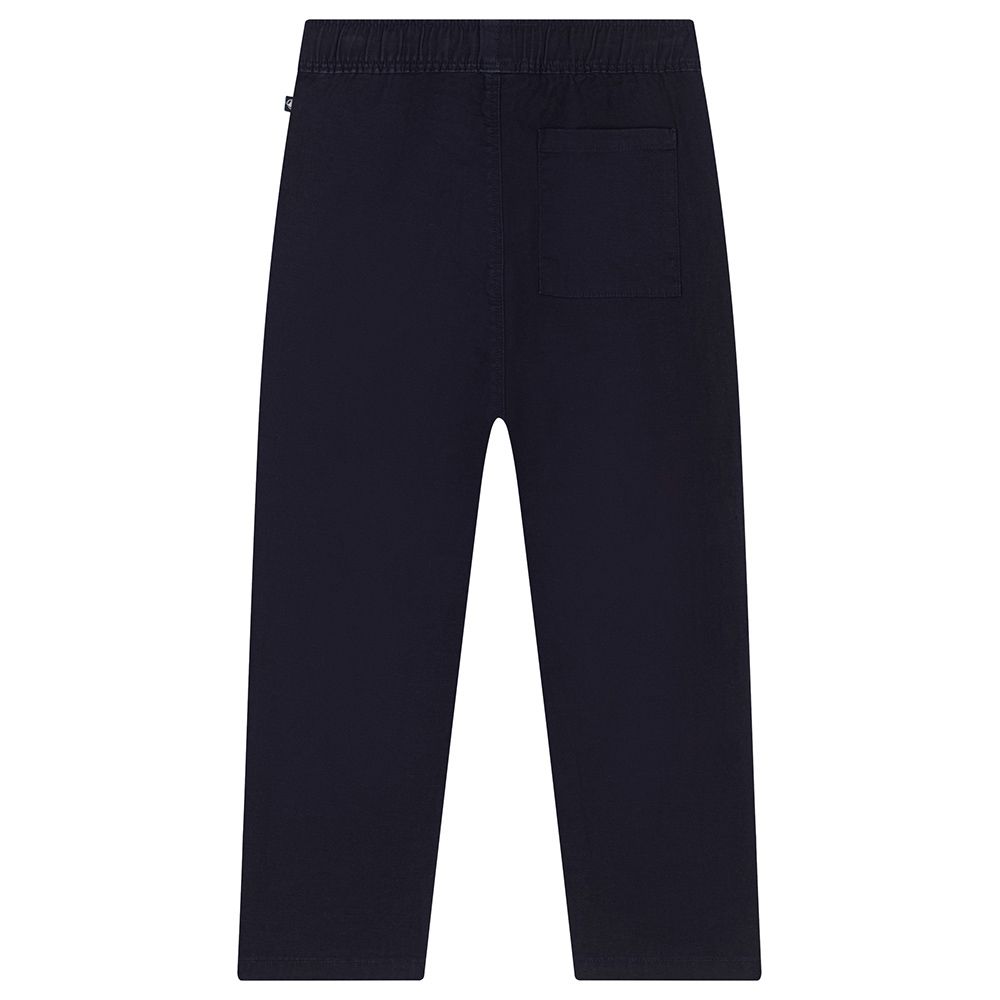 Petit Bateau - Boy's Cotton Trousers - Navy Blue