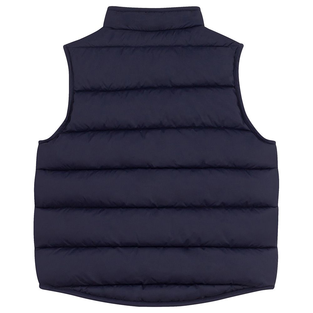 Petit Bateau - Boys Sleeveless Quilted Padded Jacket - Blue