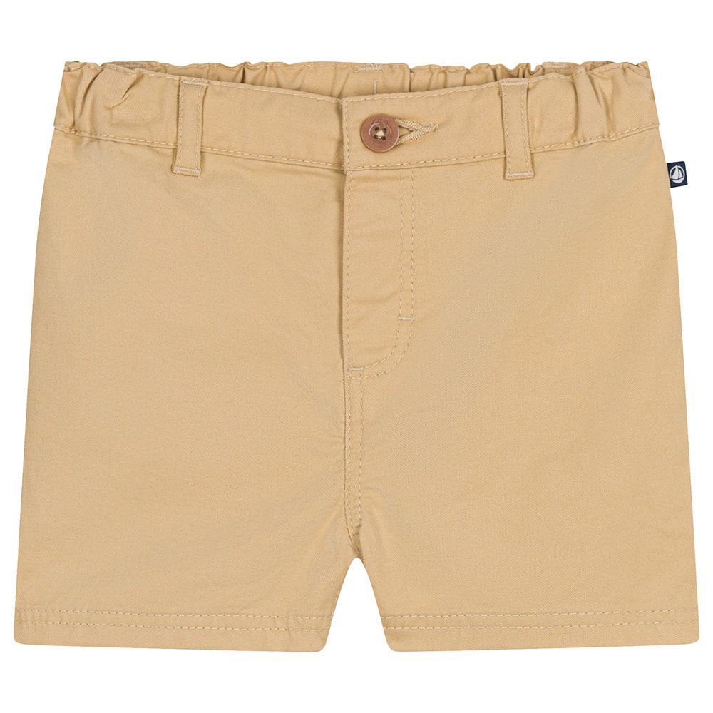 Petit Bateau - Baby's Serge Shorts - Beige