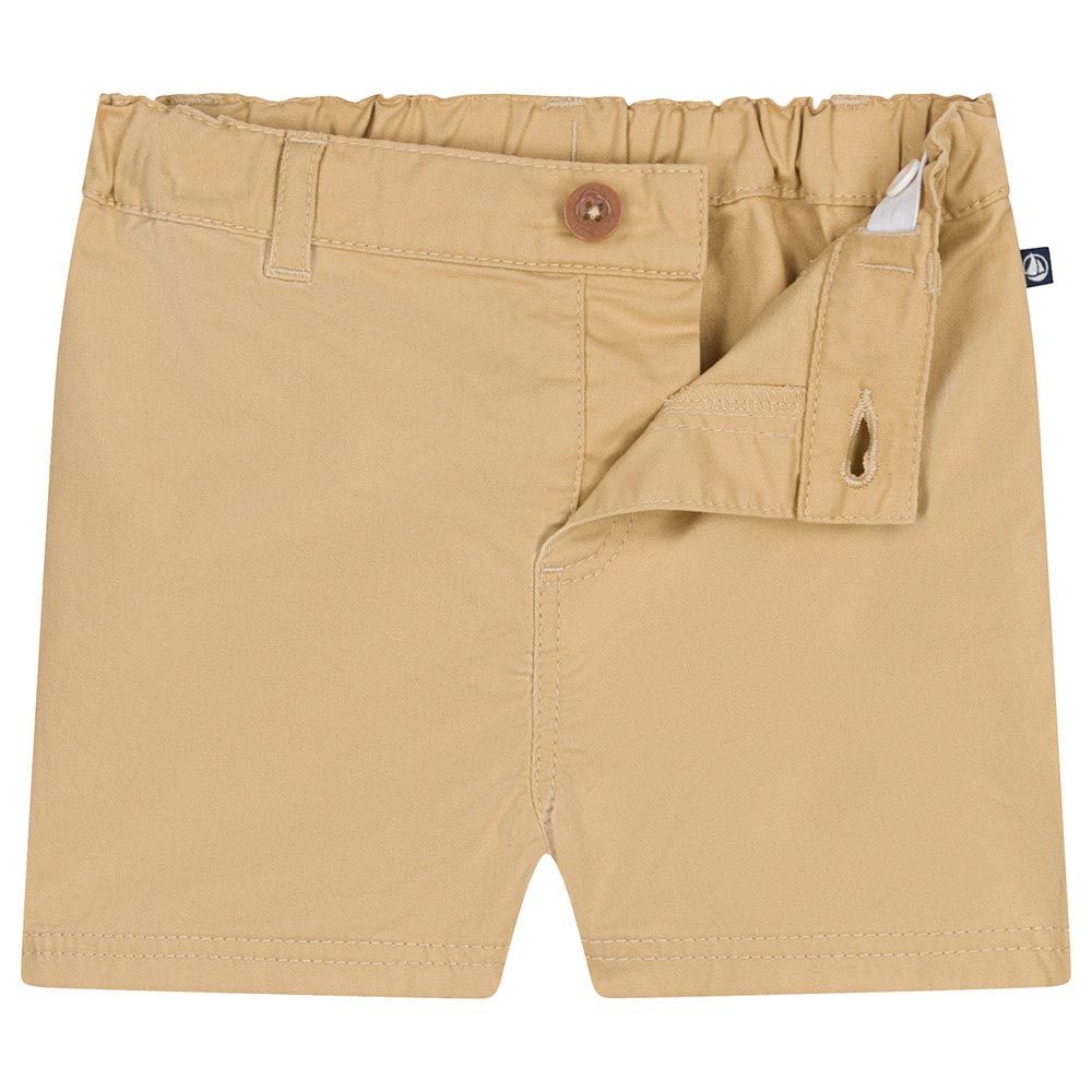 Petit Bateau - Baby's Serge Shorts - Beige