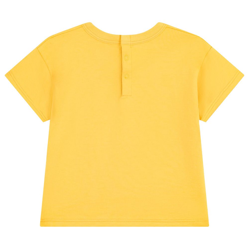 Petit Bateau - Baby's Short Sleeves Lightweight Jersey T-Shirt - Yellow