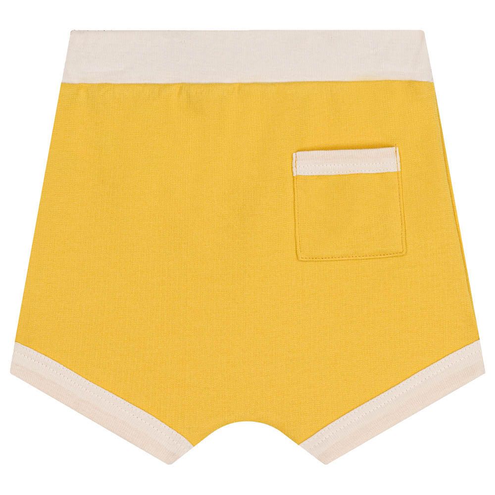 Petit Bateau - Baby's Light Fleece Shorts - Yellow