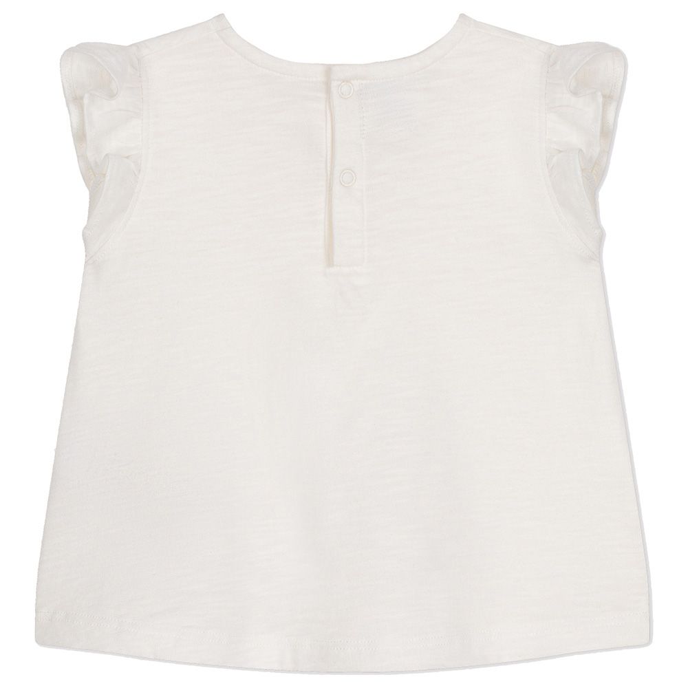 Petit Bateau - Baby's Sleeveless Cotton Top - White