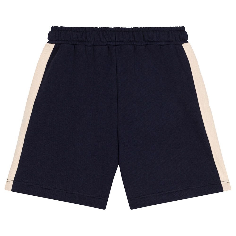 Petit Bateau - Boy's Cotton Shorts - Navy Blue