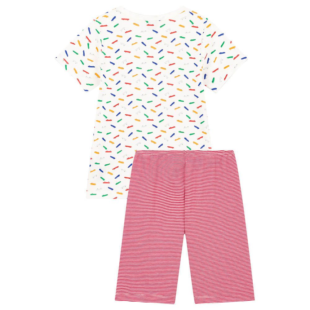 Petit Bateau - 2pc-Set - Short Cotton Pyjama Set