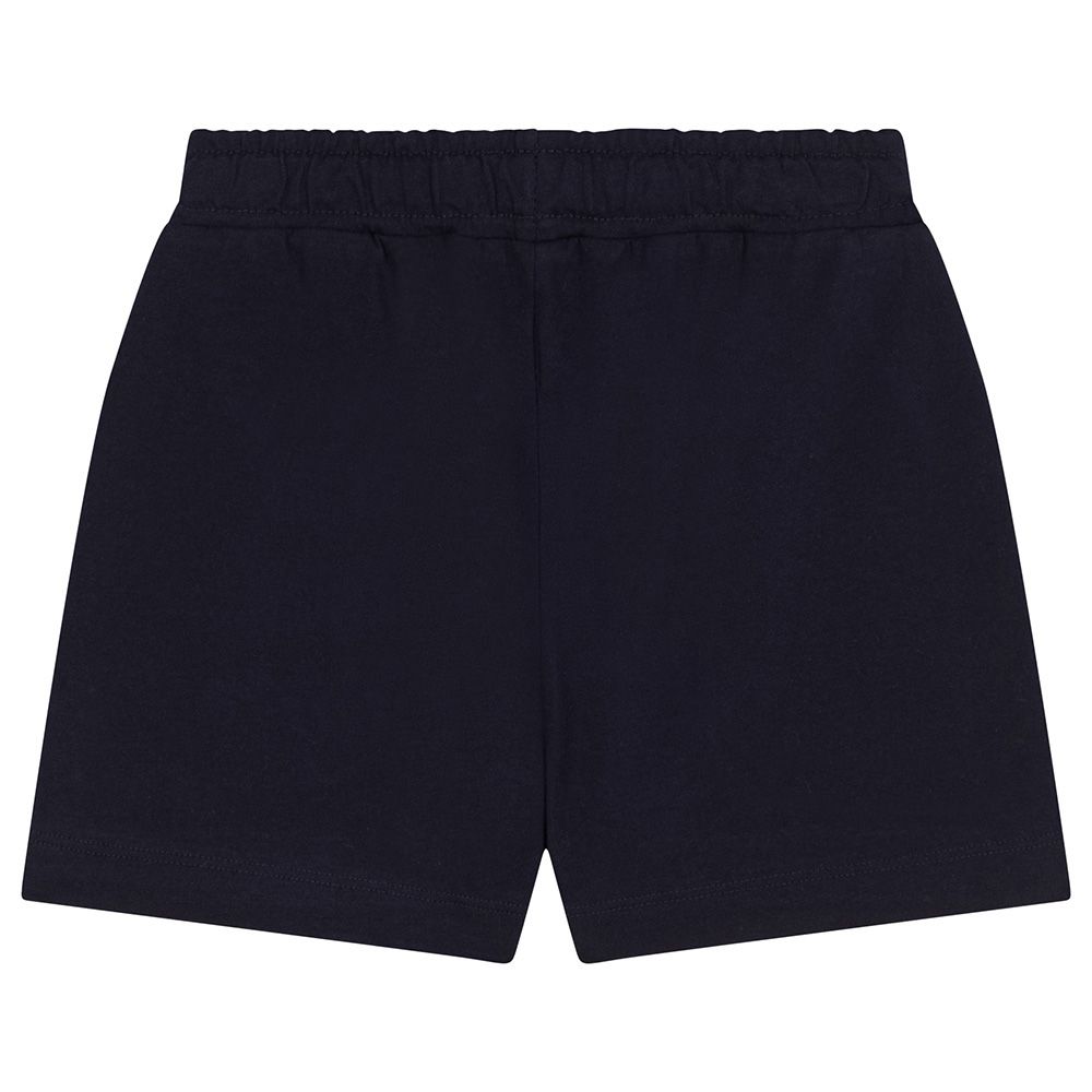 Petit Bateau - Girl's Cotton Shorts - Blue