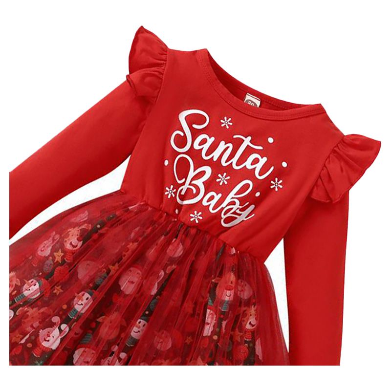 Sugar Rush - Santa Baby Christmas Fashion Dress - Red