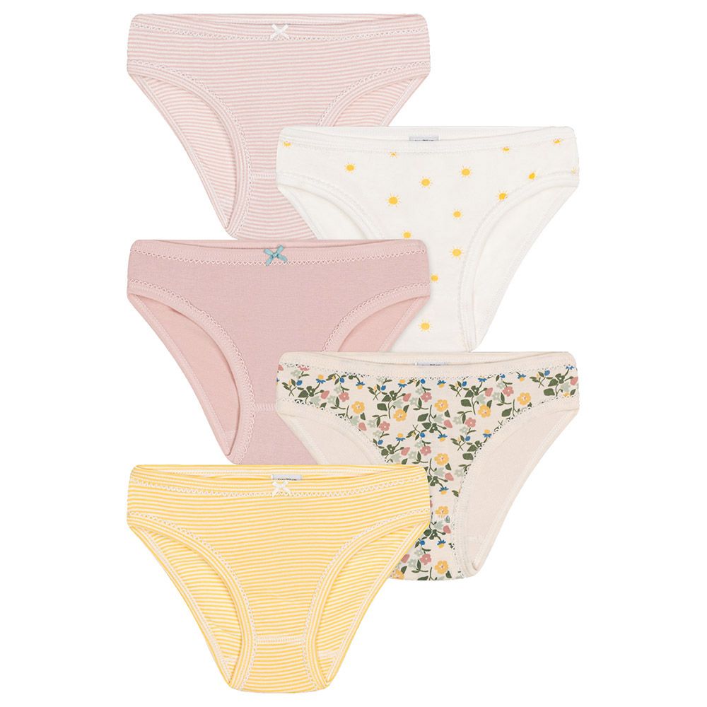 Petit Bateau - 2pc-Set - Girls Cotton Printed Knickers