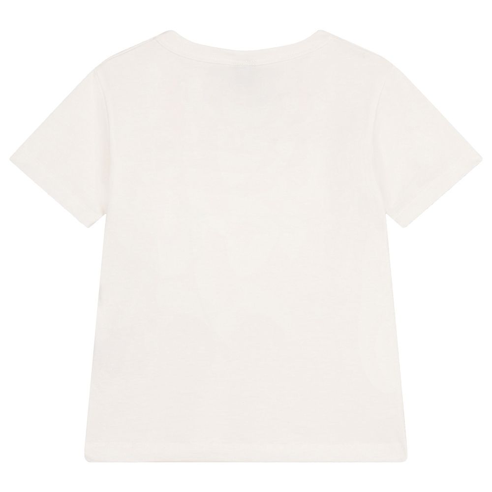 Petit Bateau - Boy's Printed Lightweight Jersey T-Shirt - White