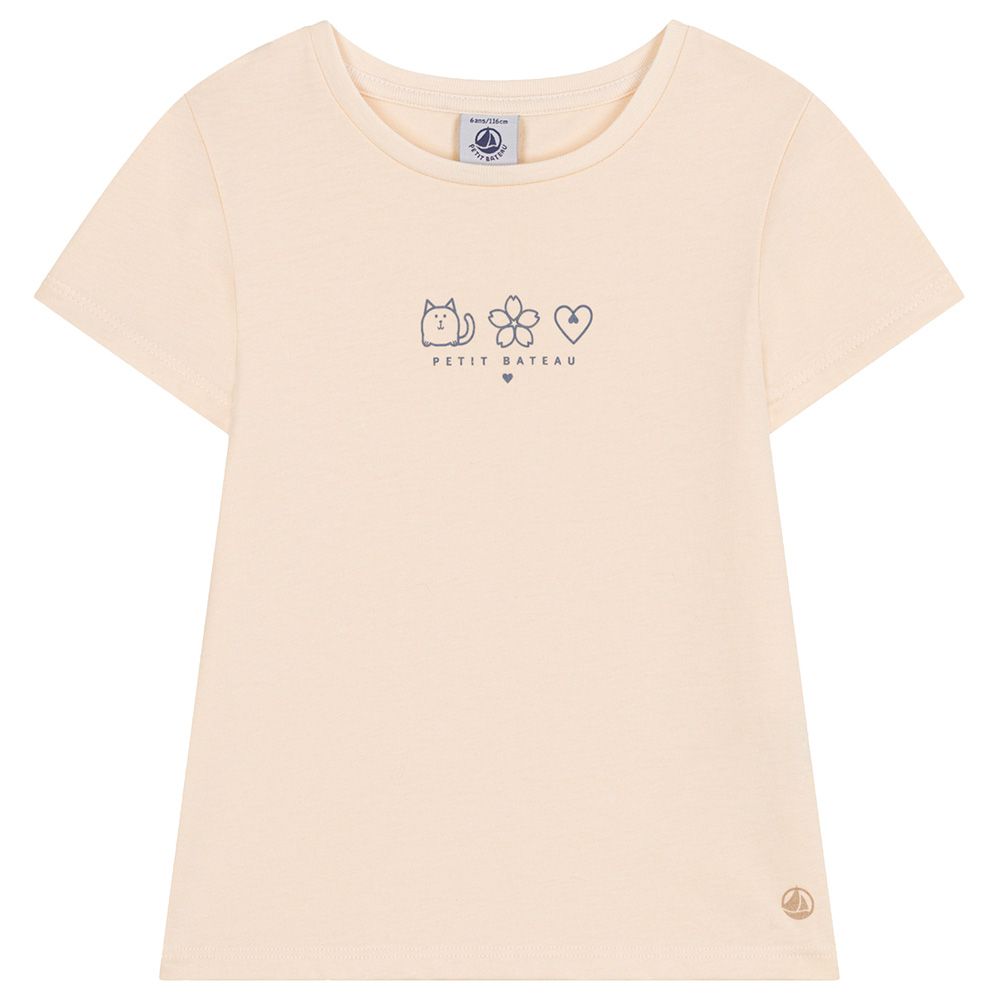 Petit Bateau - Girls' Lightweight Jersey T-Shirt