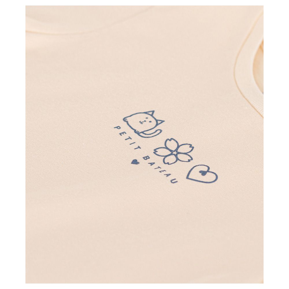 Petit Bateau - Girls' Lightweight Jersey T-Shirt