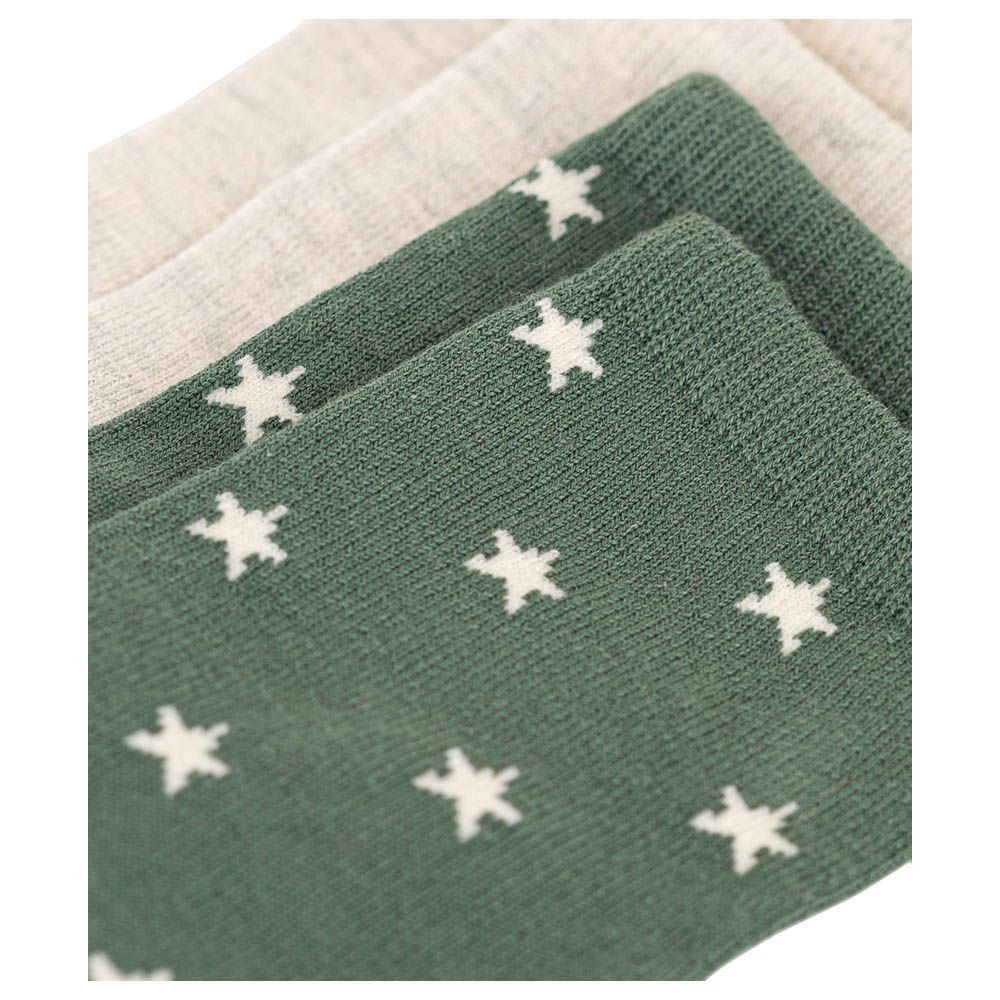 Petit Bateau - 2pc-Set - Girl's Star Cotton Socks