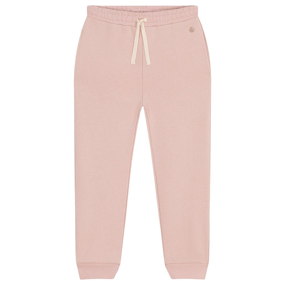 Petit Bateau - Girl's Fleece Joggers - Pink