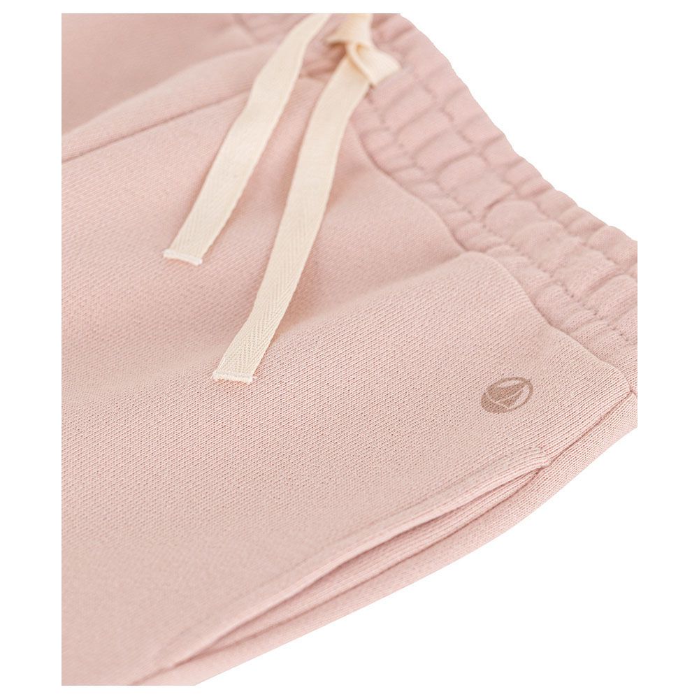 Petit Bateau - Girl's Fleece Joggers - Pink