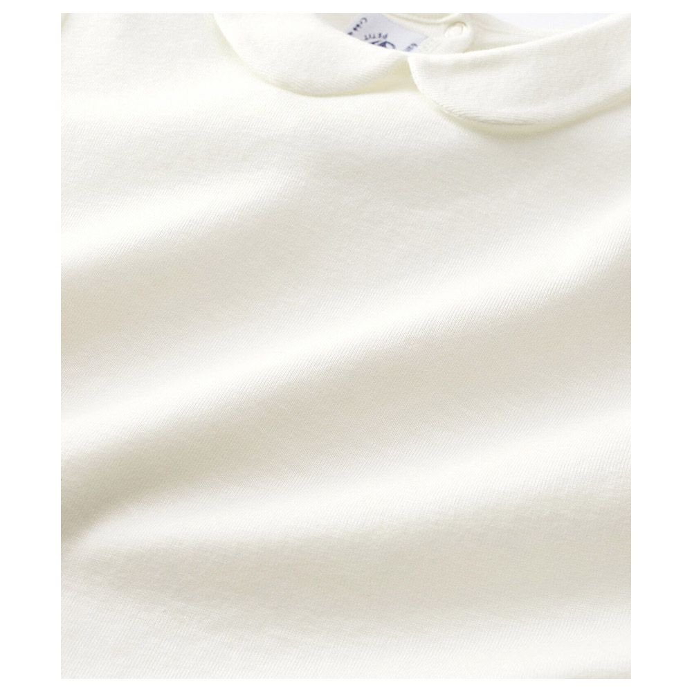 Petit Bateau - Girl's Short Sleeves T-Shirt - White