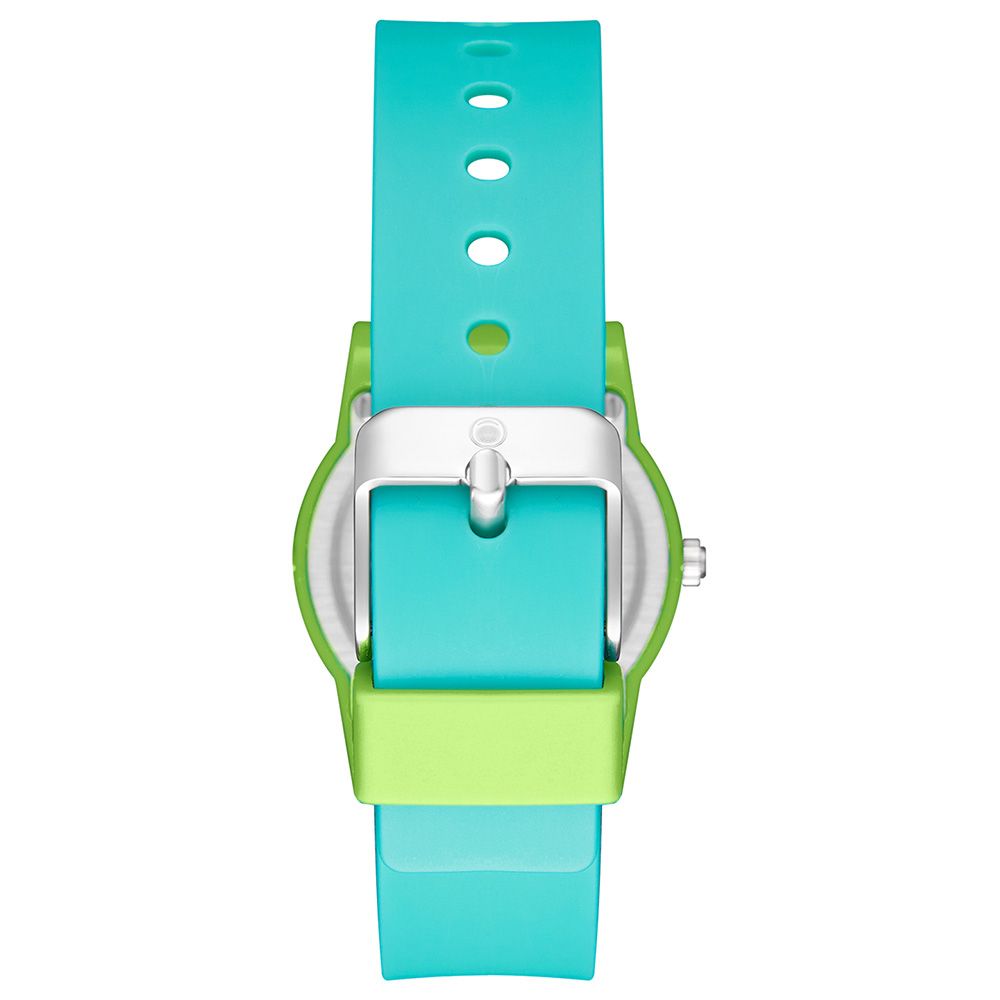 Astro - Japan Pc21 Movement Polyurethane Strap Analog Watch - Jade Green