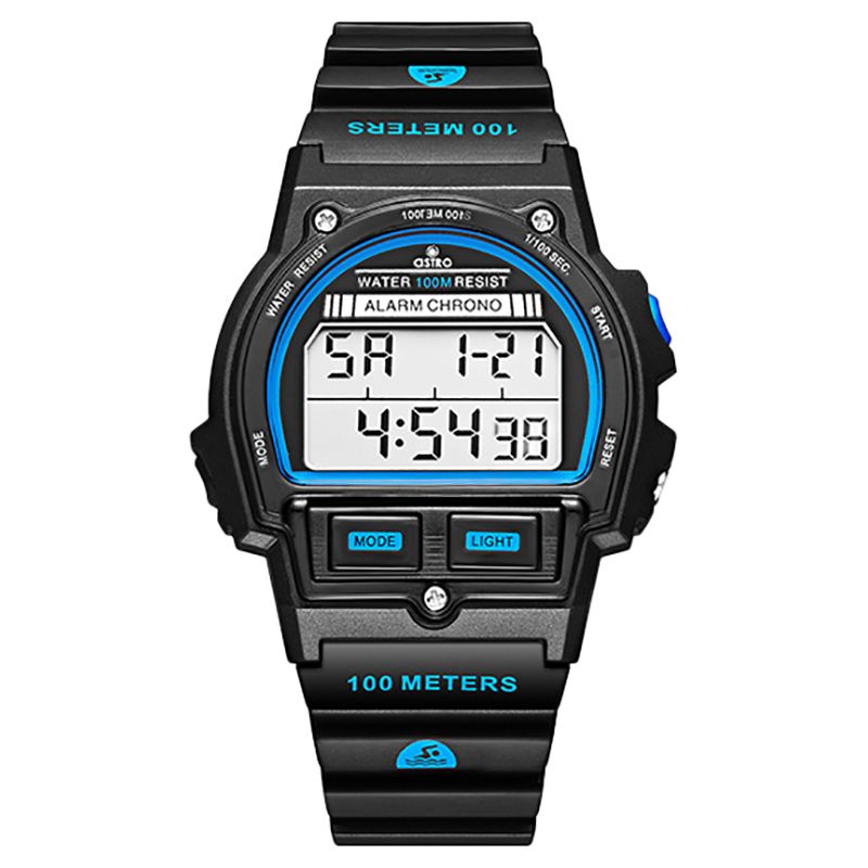 Astro - Boys Digital Dial Watch - Black/Blue