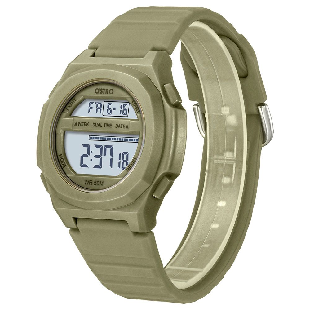 Astro - Kids Digital Green Dial Watch - Olive